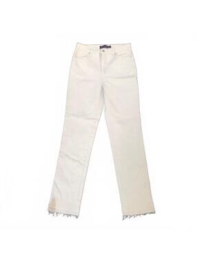 Gloria Vanderbilt Amanda Sand / Off White Denim Jeans Size 6